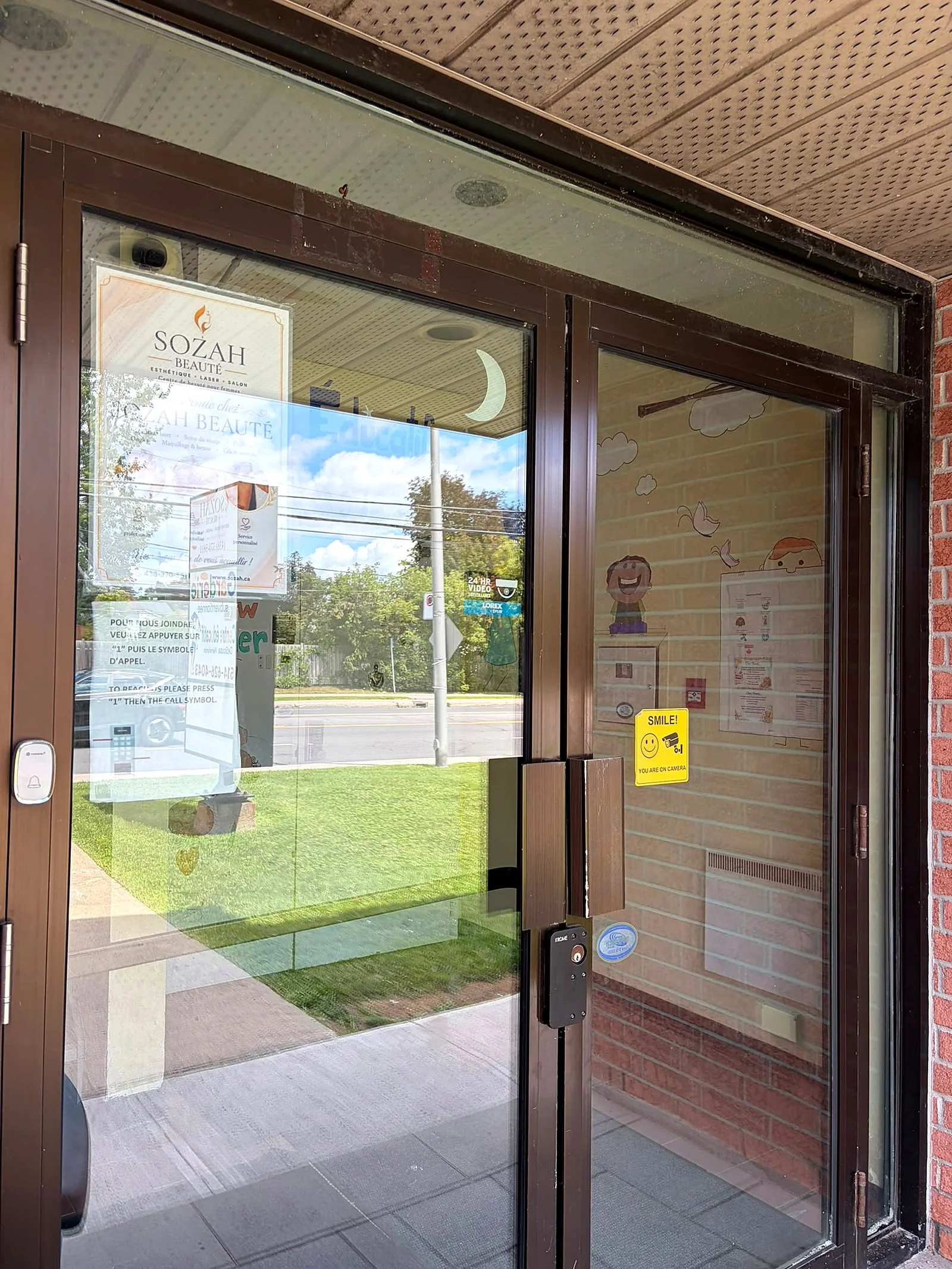 Entrée de SOZAH BEAUTÉ