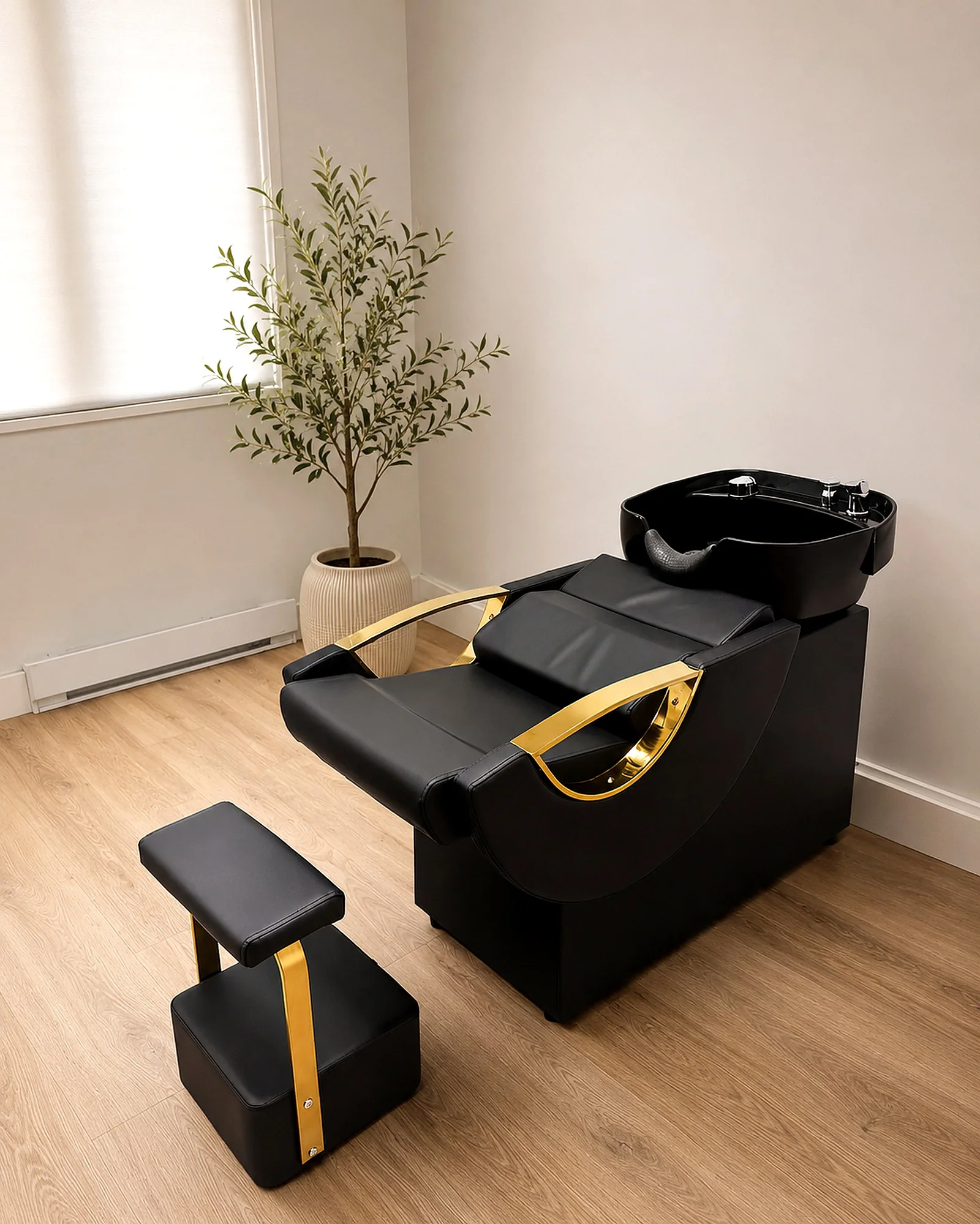 Espace shampooing du salon SOZAH BEAUTÉ